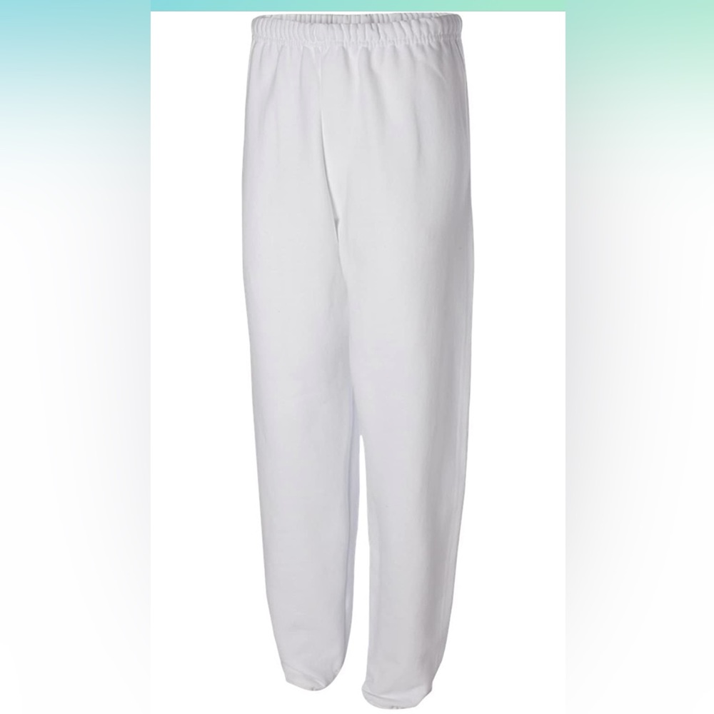 Joes USA Relaxed Fit Soft White Sweatpants size small